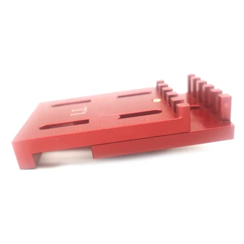 

New Aluminum Alloy Sawtooth Carpenter Ruler Space Gauge Measuring Tool Depth Measuring Ruler Woodworking Tool