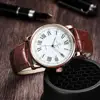 FORSINING Luxury Men Automatic Watch Retro Mechanical Man Wristwatch Black Leather Band Luminous Hands Waterproof Calendar Day ► Photo 2/6