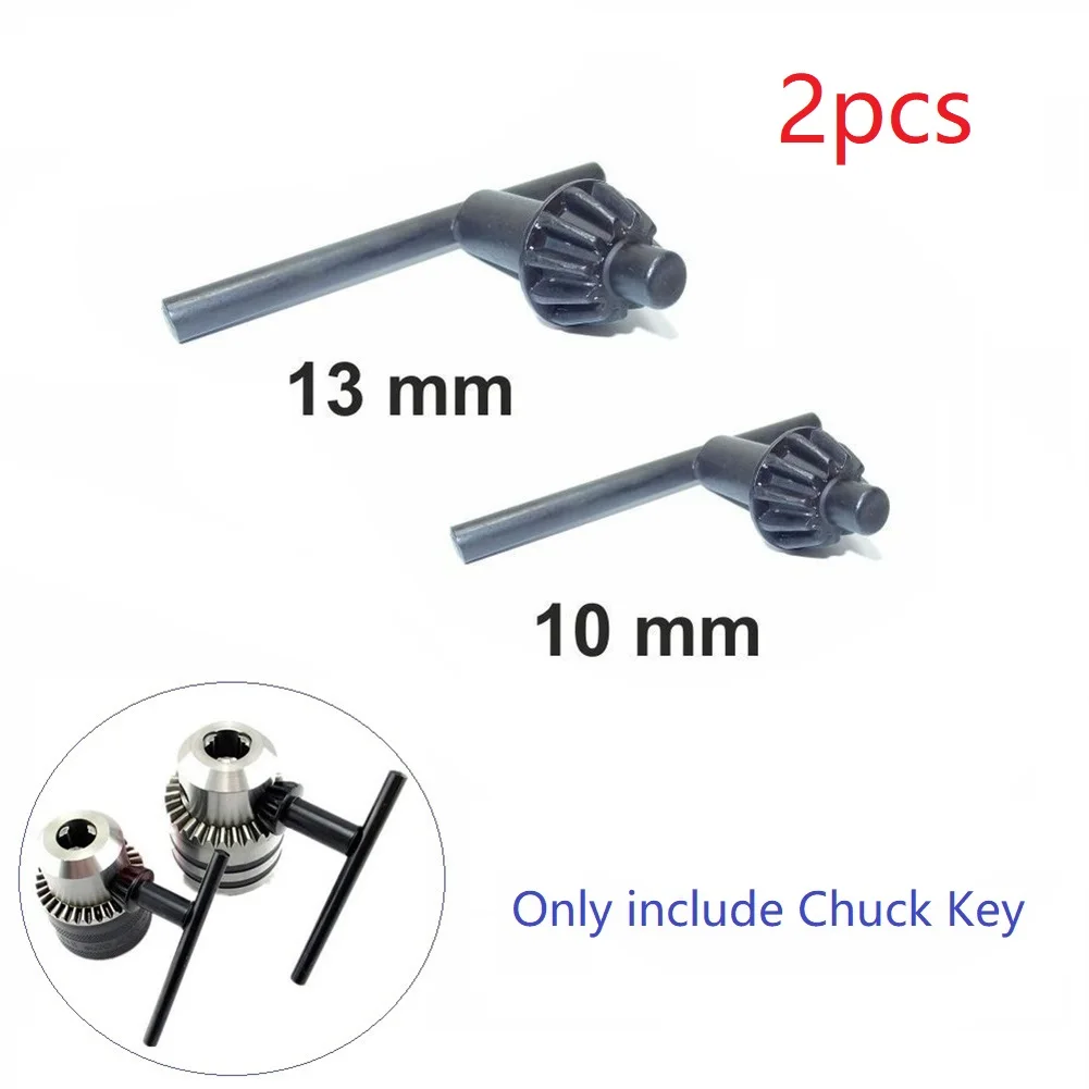 

2pcs Universal Chuck Key Set Drill Bits 10mm 13mm Power Tool DIY Tools Accessories High Quality Durable