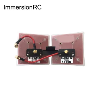 

2PCS Long Distance Planar Antenna With Bracket 5.8GHz 13dBi Patch LZR Goggles For ImmersionRC SN5G8RHLZR13 Video Glasses IRC