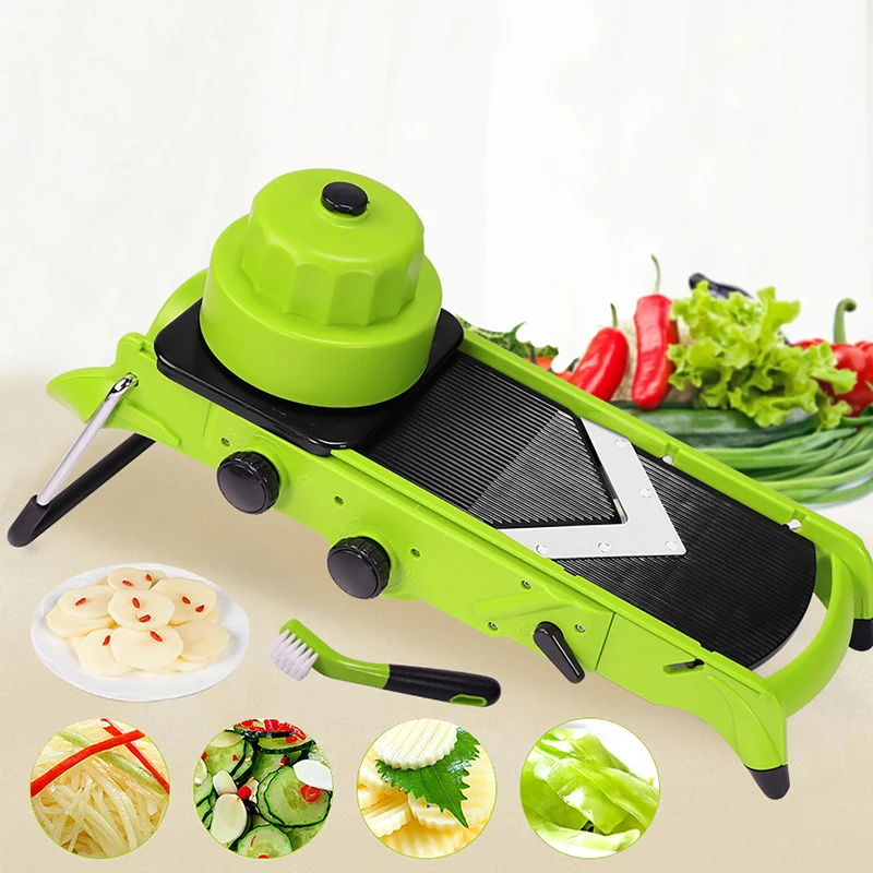 Kithcen Мандолина Slicer Профессиональные Терка Руководство Фрукты Овощерезка