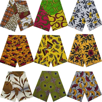 

Guaranteed Wax Africa Ankara Prints Fabric Patchwork Soft Cotton Top Quality Sewing Pagne for Party Dress Handmake DIY Loincloth