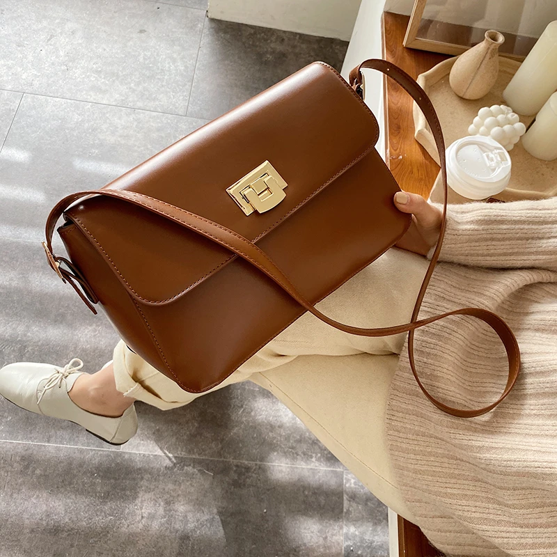 

Designer Pu Leather Crossbody Bags for Women High Quality Small Women Shoulder Messenger Bags Fashion Casual Female Handbags New
