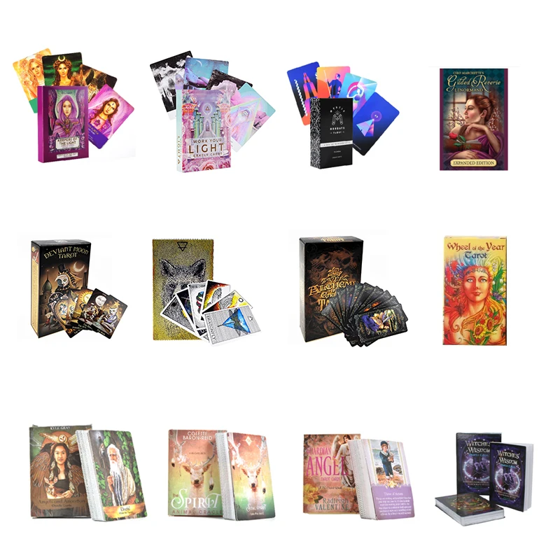 

2020 Tarot Cards Oracle Guidance Divination Fate Tarot Deck Board Games English For Family Gift Playing Card Game Entertainment