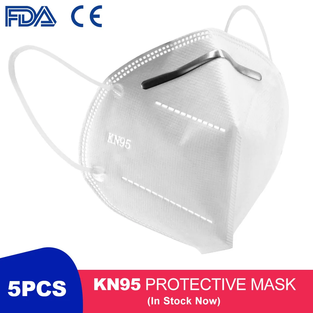 

Fast Delivery Hot Sale KN95 Dustproof Anti-fog And Breathable Face Masks N95 Mask 95% Filtration Features as KF94 FFP2