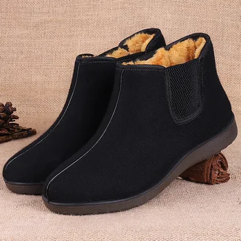 

Winter Men's Boots Chunky Casual Men Comfortable Boots For Men Brand Designer Safety Shoes Large Size