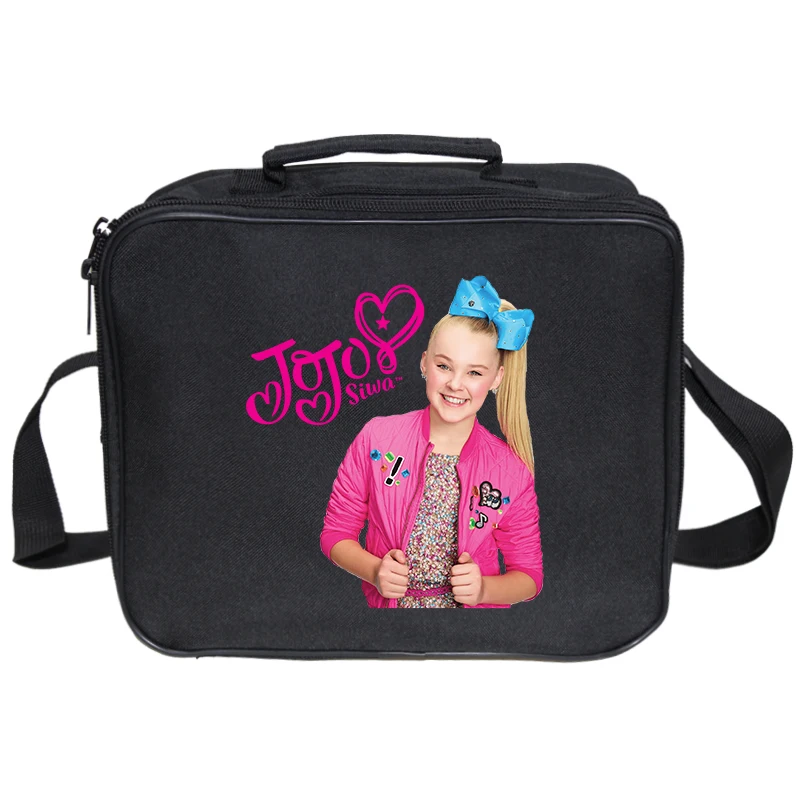 Сумки для обеда для женщин Jojo Siwa сумка для обеда для детей сумка для хранения свежего воздуха Изолированная Термосумка сумка для пикника для еды и напитков мужская сумка Bento Box