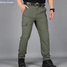 Тактические брюки военные брюки карго Мужские наколенники военный сплошной цвет одежда охотник поле боевой быстросохнущие брюки