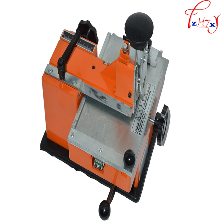 YK-A01 Semi-Automatic Manual Marking Machine Aluminum Labeling Coding Machine Eq