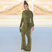 Модный женский свитер, спортивный костюм, Модный женский костюм с высоким воротником, с длинными рукавами, круглый воротник, повседневные женские костюмы в полоску