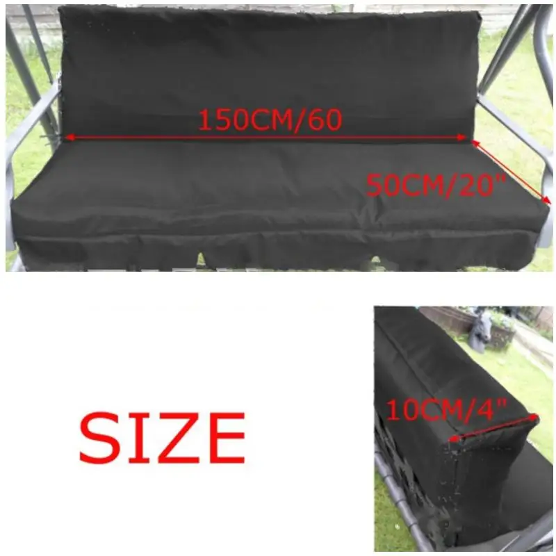 

Swing Seat Cover Garden Courtyard Waterproof Polyester Taffeta Outdoor Dust Cover Sunshade MK015