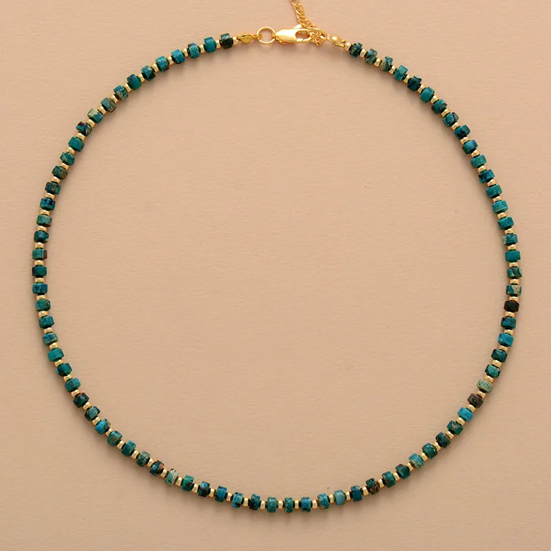 Latest Natural Stone Women Chokers Necklace Fashion Chain Short Choker Women Jewelry Femme Homme Bijoux - Image 5