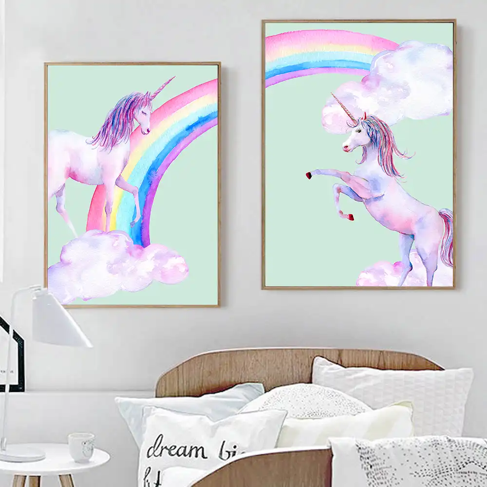 unicorn baby room decor