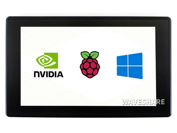 7 дюймовый HDMI LCD (H) (с чехлом) 1024x600 емкостный сенсорный экран IPS с крышкой из