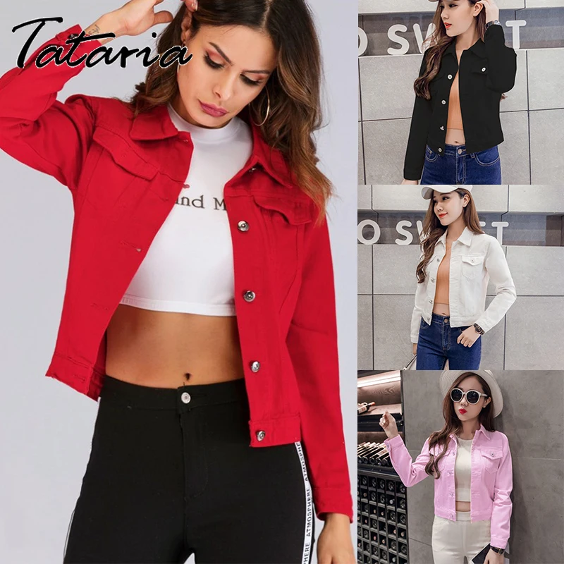 Jeans Jacket and Coats for Women Candy 