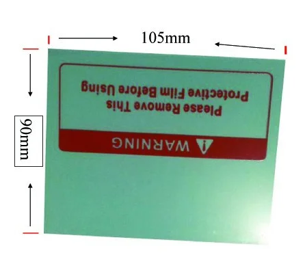 Солнечный авто затемнение сварочный шлем стекло ЖК-фильтр пластик замена щиты маска - Цвет: 6pcs plastic