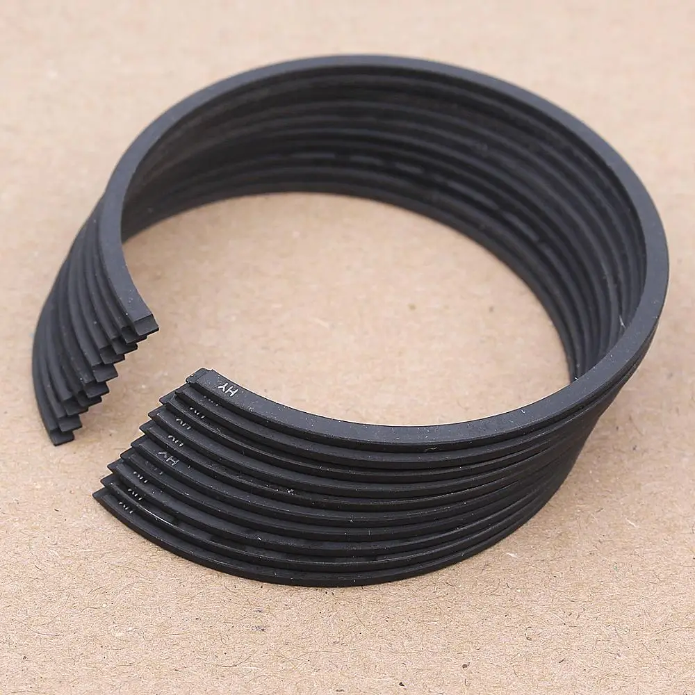 10PCS/LOT Piston Rings 45mm x 1.2mm For Husqvarna 345 346XP 353 350 351 Chainsaw Replacement Part 537253002