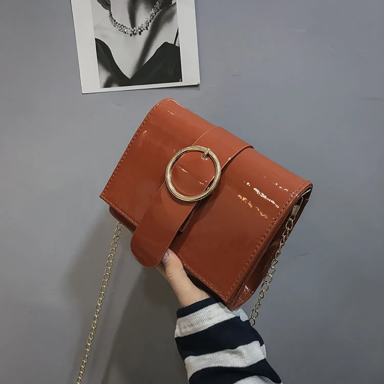 

CHIC Bag Women's 2020 New Style Fashion Retro Hong Kong Style Versatile Ulzzang Bag Chain Shoulder Square Sling Bag