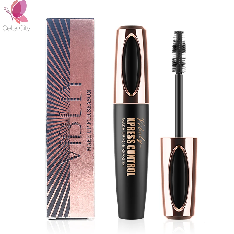 Cellacity 4D Silk Fiber Lash Mascara Waterproof For Eyelash Extension