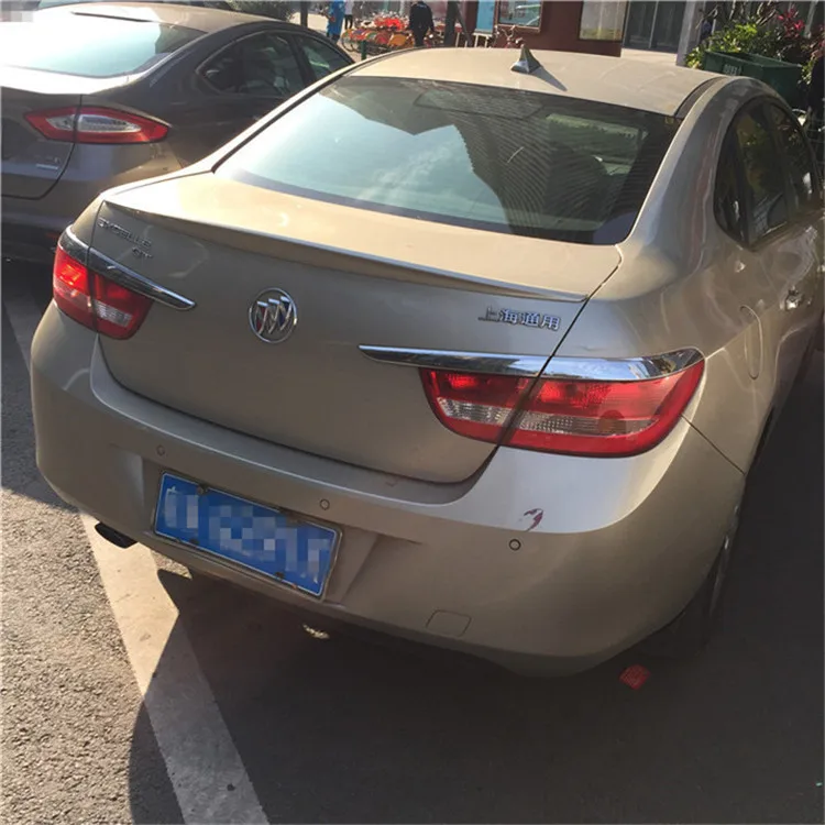 Для Excelle GT Спойлер 2011 2013 Buick Verano DLYC ABS пластик Материал заднее крыло автомобиля