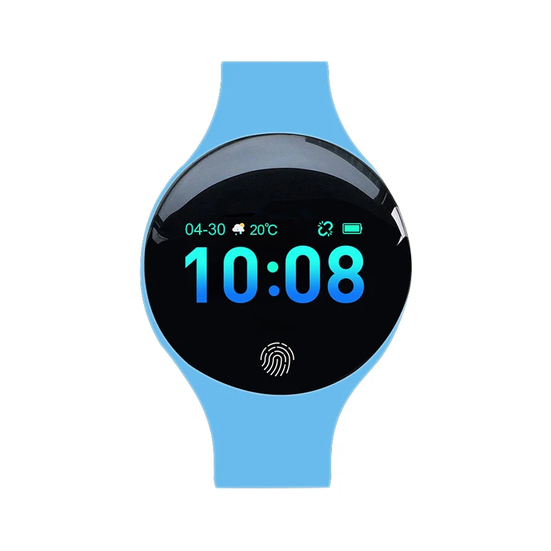Смарт-часы для мужчин и женщин, Водонепроницаемый Фитнес-браслет, фитнес-трекер, Smartband, шагомер, спортивные Смарт-часы для Ios, Android, Xiaomi - Цвет: Blue