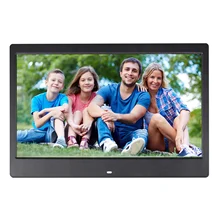 17," Цифровая фоторамка 1920*1080 HD экран Настольный альбом дисплей MP4 видео MP3 аудио функция автоматического воспроизведения фоторамка цифровая