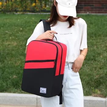 

New Style Men Oxford Cloth Casual Backpack Mass Multi-Functional Hand And Women Fashion School Bag