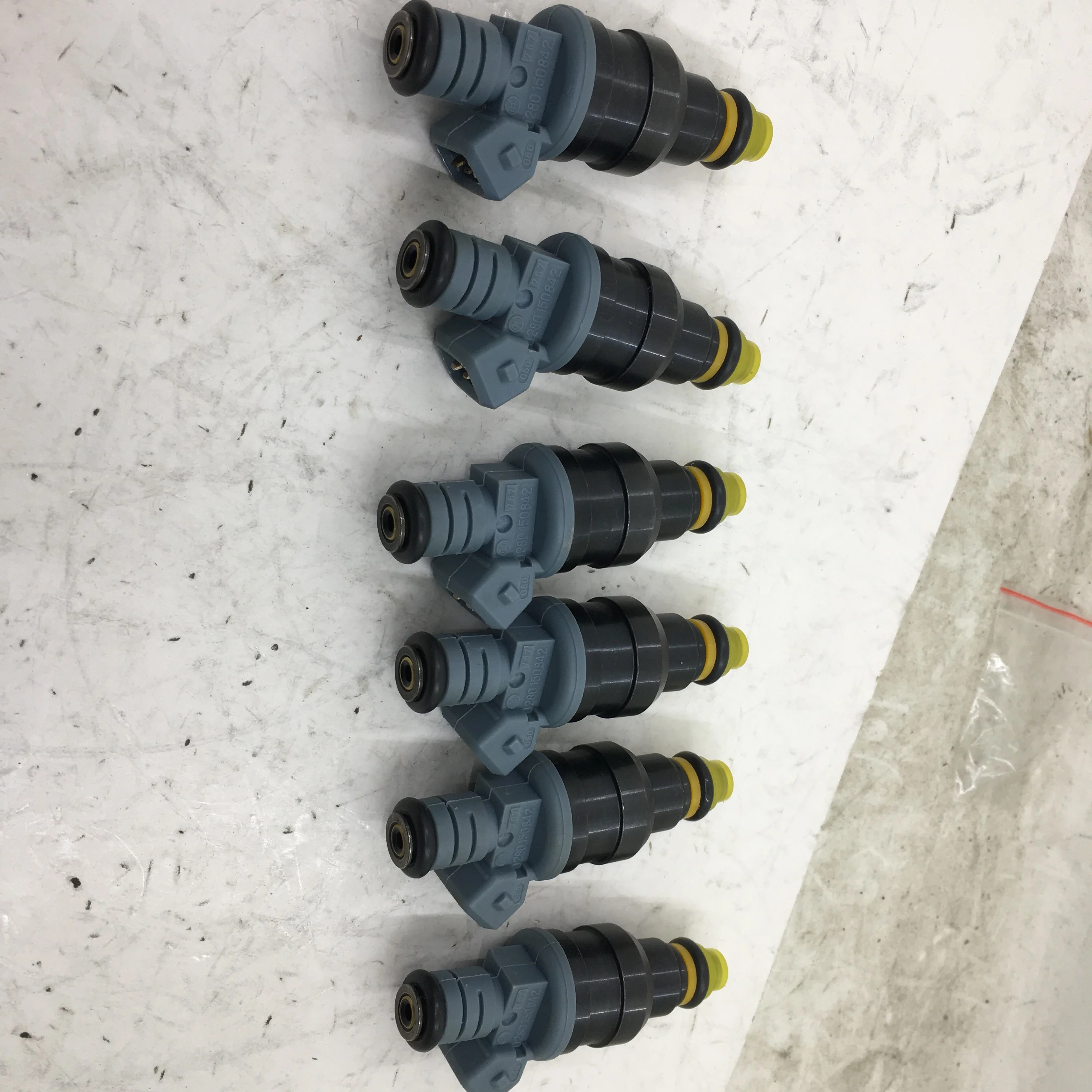SherryBerg Set of 6pcs Fuel Injector 6x High impedance 0280150842 0280150563 1600cc Injectors fit for Audi Chevy Ford bosch | Автомобили и