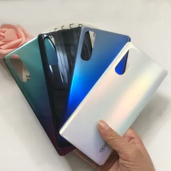 

100% Original Glass Battery Door For Oppo Reno 3 Reno3 Reno 3 Pro Back Battery Cover Door Housing case Rear Glass lens parts