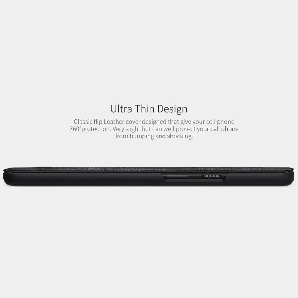 Для oneplus 7T Pro Чехол NILLKIN Qin кожаный чехол-книжка с откидной крышкой чехол для oneplus 7T oneplus 7/7pro/6/5 T/3t телефона из натуральной кожаный чехол с откидной крышкой