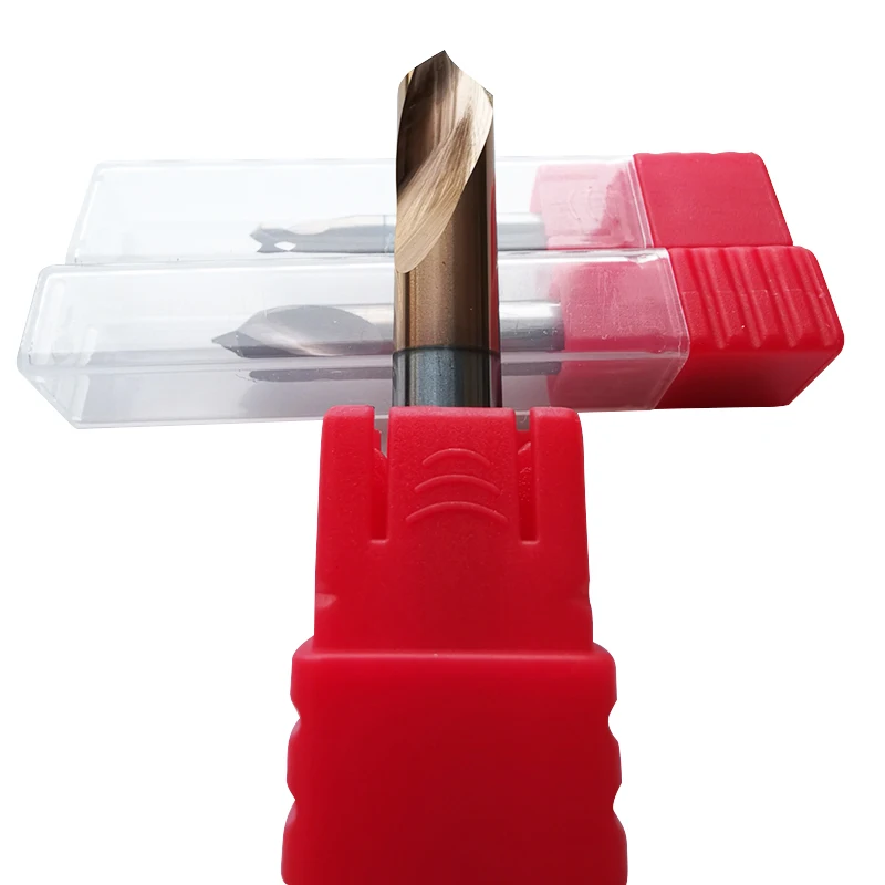 New Professional HRC55 Tool Diameter 12mm Alloy Chamfering Tool Product Processing 60°/90°/120° CNC Alloy Aluminum Tool