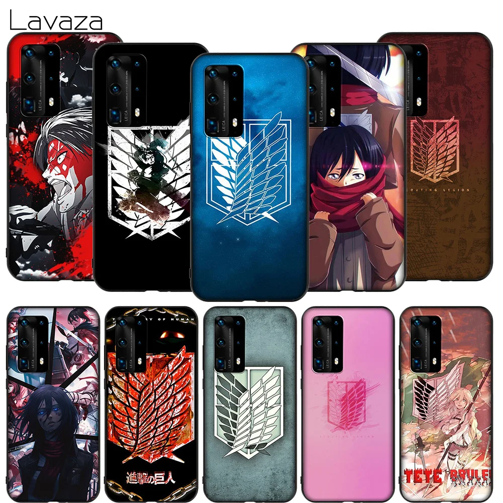 Мягкий чехол Lavaza K13 из аниме атака на Титанов для Honor Note 6A 7A 7C 7X 8 8A 8C 8X 9 9X 10 20S 30 9A 10X Y6P