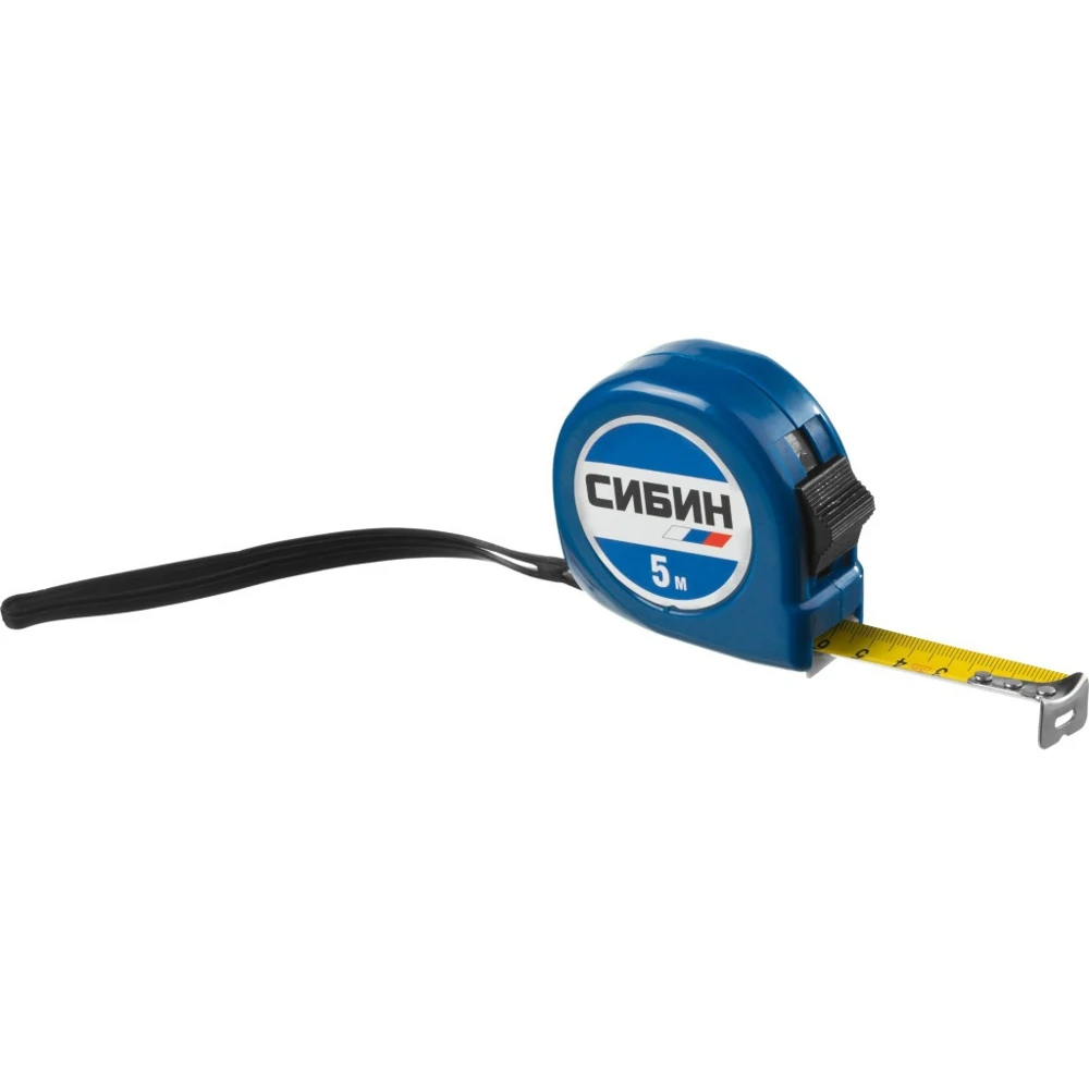 Рулетка Сибин 5m x 19mm 34020-05-19 | Инструменты