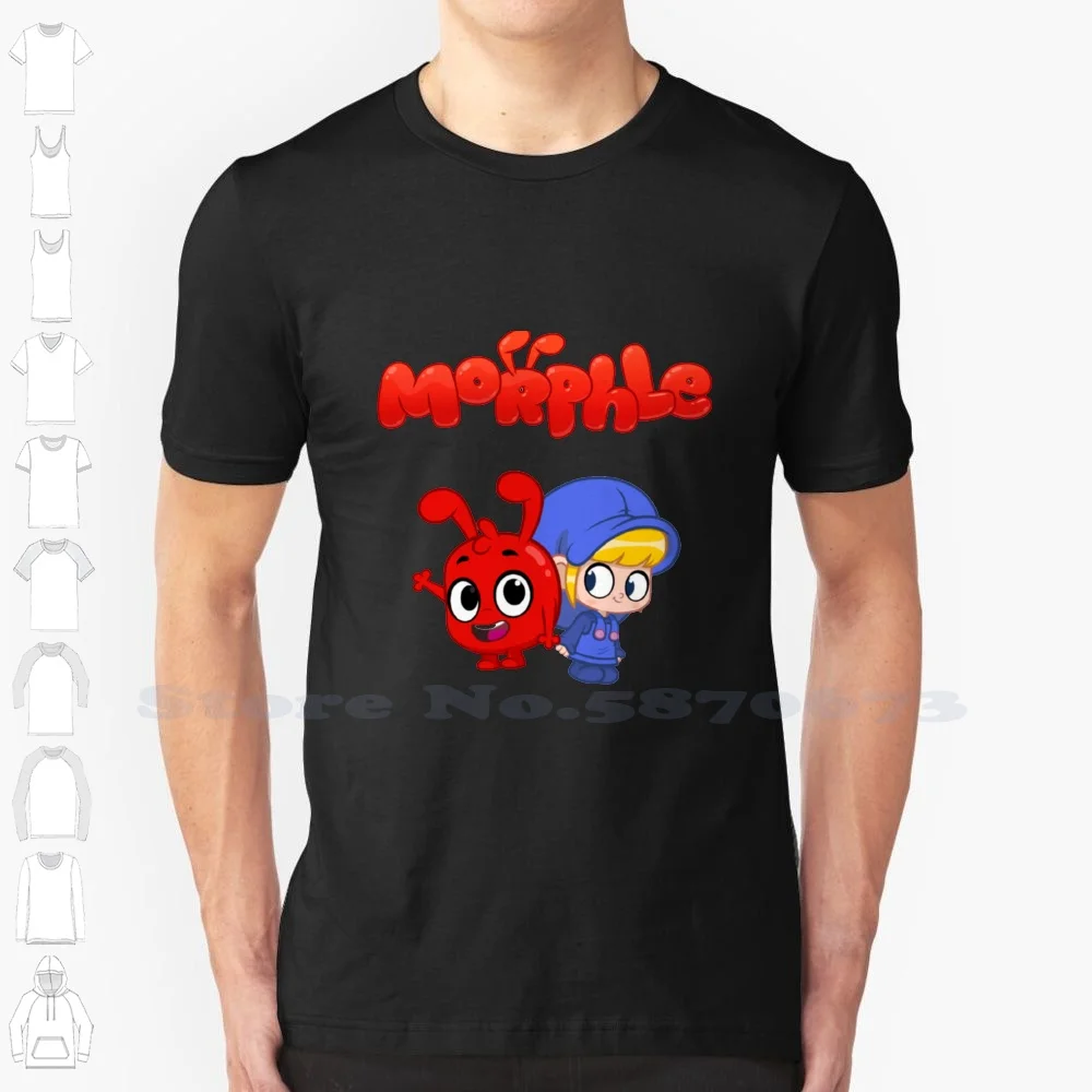 Morphle Cartoon Kids Show Fashion Vintage Tshirt Magliette Morphle Kids Bambini Cartoon Cute Animal Animals Animation Baby