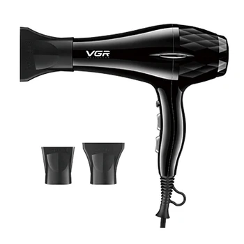 

VGR V-413 Strong Power Hair Dryer Anion Drying Machine or Hairdressing Barber Home Portable Hot and Cold Blow Dryer EU Plug