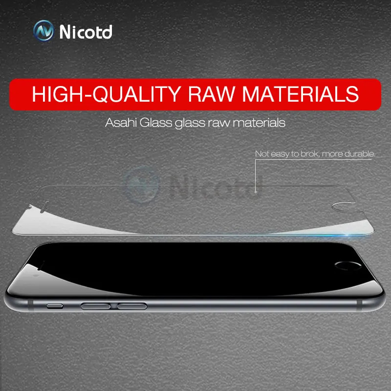 Vetro temperato per iPhone 6 6S Pellicola salvaschermo per iPhone 7 Plus Pellicola in vetro per iPhone 8 plus X 5 5S Protezione 12 Pro Max 11 - immagine 6