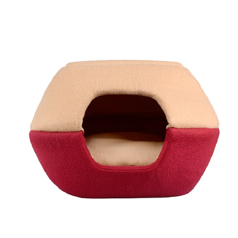 

Foldable Soft Warm Winter Cat Dog Bed House Animal Puppy Cave Sleeping Mat Pad Nest Kennel Pet Supplies Hot Sale