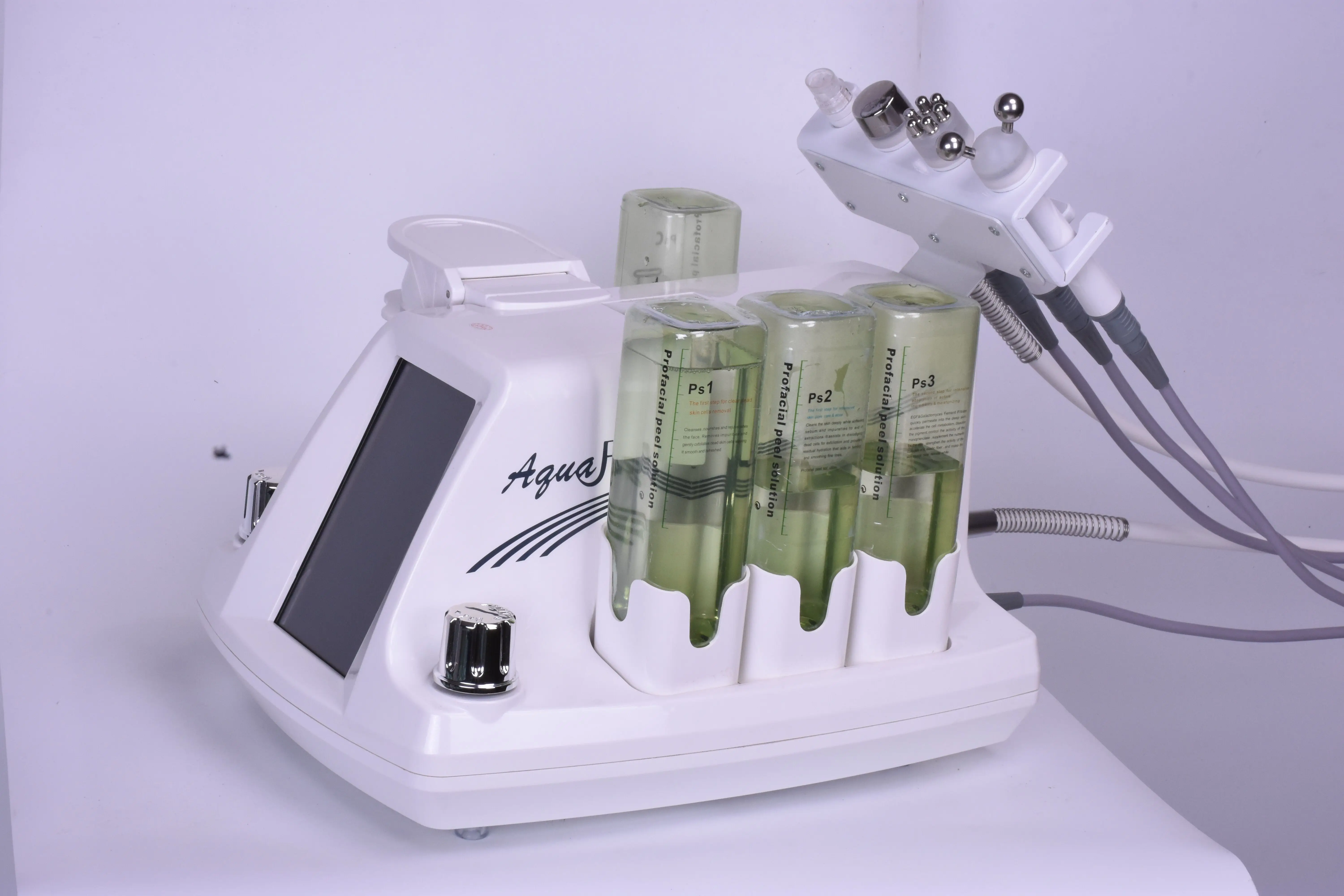 Гидра дермабразия RF био-лифтинг спа прибор для лица/Aqua Очищение лица машина/водный Пилинг дермабразия