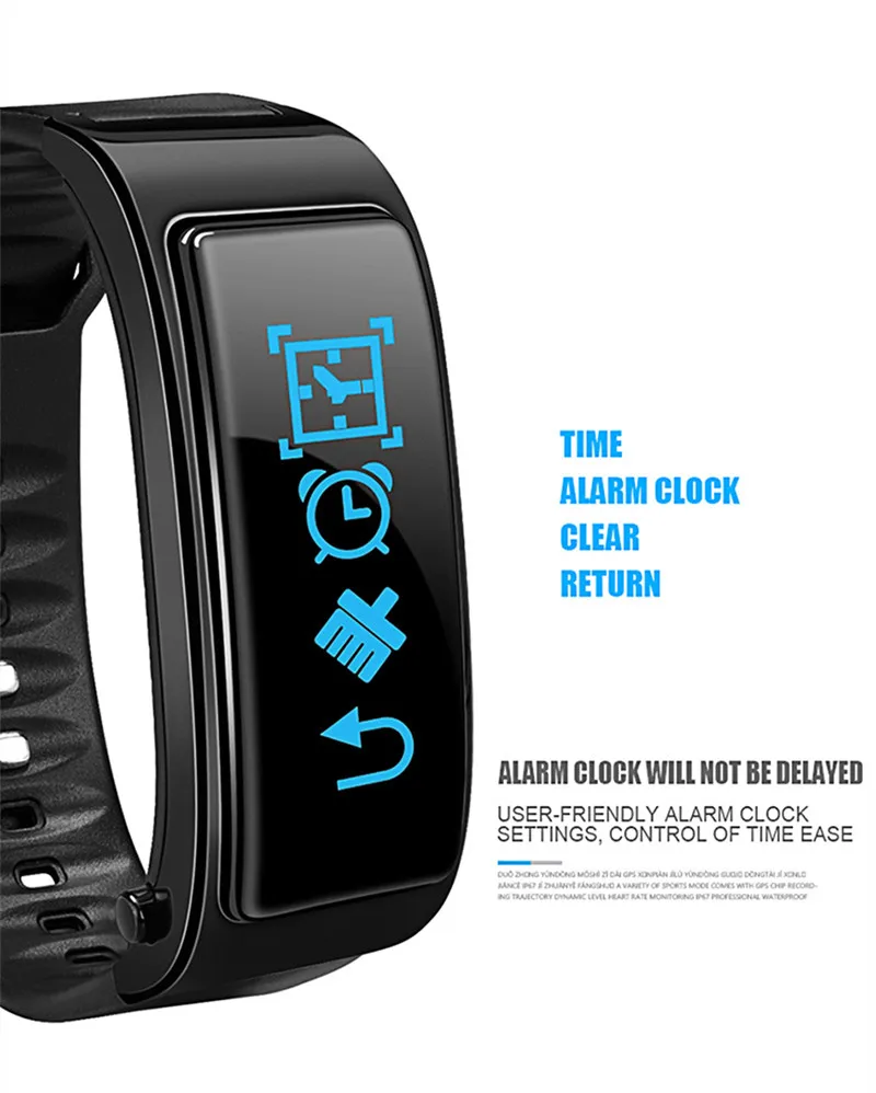 Новые умные водонепроницаемые часы SANDA с цветным экраном и Bluetooth, многофункциональные спортивные часы с контролем сердечного ритма и