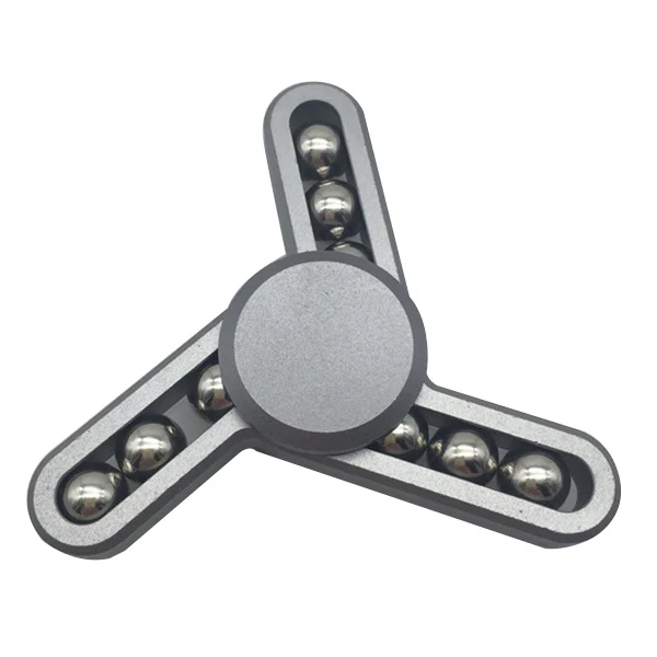 

Clover nine beads finger gyro lightning alloy gyro children adult decompression toys