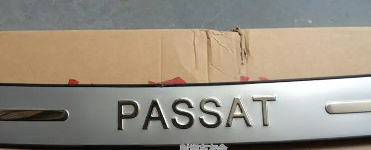 Подходит для 2003-2008 passat B6 седан Стайлинг нержавеющая сталь высокое качество задний амортизатор защита порога