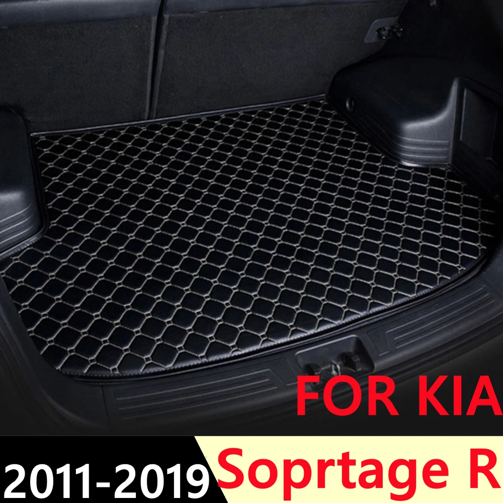 SJ изготовленный на заказ водонепроницаемый автомобильный коврик для багажника