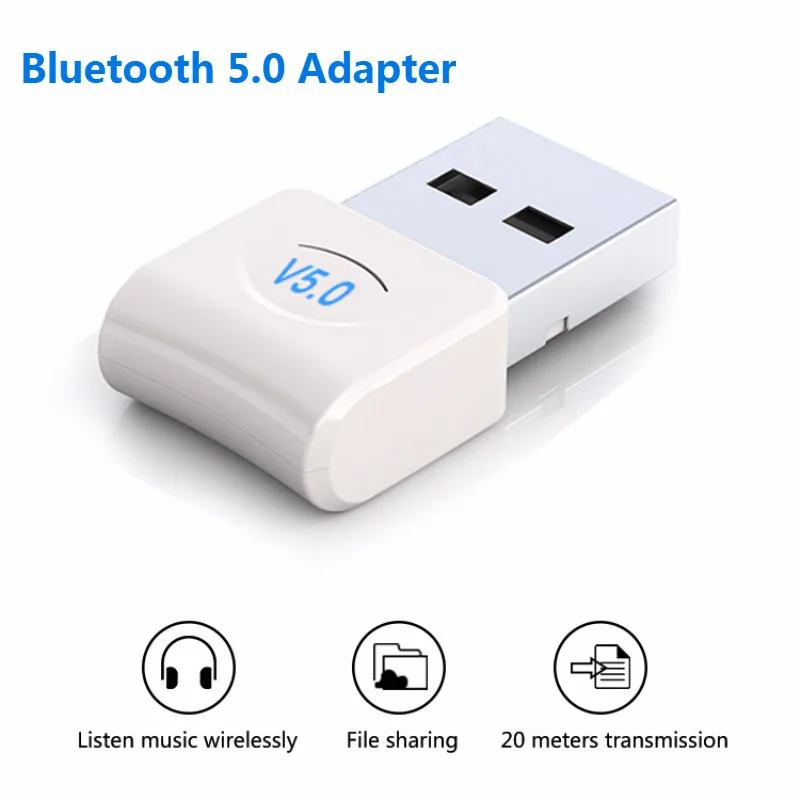 USB Bluetooth 5,0 адаптер передатчик Bluetooth приемник аудио Bluetooth ключ беспроводной USB адаптер для компьютера ПК ноутбука