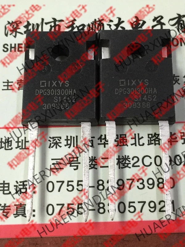 5 шт., новые оригинальные кнопки DPG30I300HA-247 300V 30A