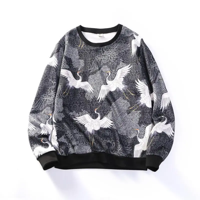 Autumn Mens High Quality Sweater Men's Sweaters Sweatcoats Men O-neck Knitted Pullovers Printing Sweaters