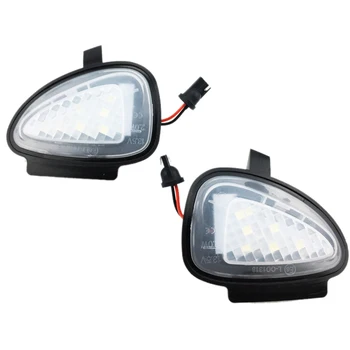 

Led Side Mirror Puddle Light Under Rearview Ground Lamp For V w Golf 6 G t i Touran