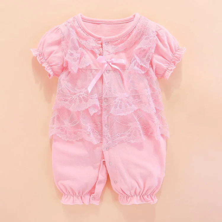 Одежда и комбинезоны для новорожденных девочек от 0 до 3 месяцев, хлопковый осенне-весенний Розовый Детский комбинезон с длинными рукавами, носки для маленьких девочек 3, 6, 9 месяцев