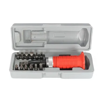 

New Multi-purpose Heavy Duty Impact Screwdriver Set Driver Chisel Bits Tools Socket Kit With Case High Quality Screwdriver
