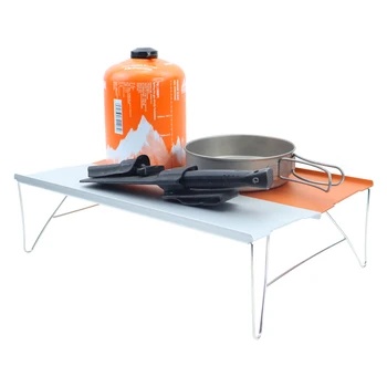 

Portable Table Foldable Folding Camping Hiking Desk Traveling Outdoor Picnic New Blue Gray Pink Black Al Alloy Ultra-light