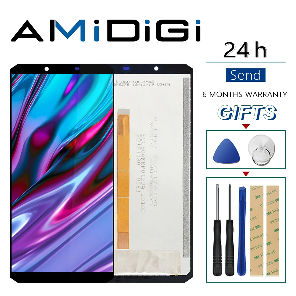 Для оригинального Oukitel WP2 ЖК дисплей + кодирующий преобразователь сенсорного